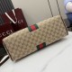 Qualità superiore Replica Borsa a mano grande Gucci Paparazzo 875019 Marrone Imitazione Outlet