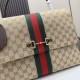 Qualità superiore Replica Borsa a mano grande Gucci Paparazzo 875019 Marrone Imitazione Outlet