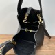 Qualità superiore Replica Borsa tote YSL Saint Laurent Le 5 à 7 Bea Baby nera Imitazione Outlet