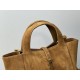 Qualità superiore Replica Borsa tote YSL Saint Laurent Le 5 À 7 Baby Bea scamosciata Imitazione Outlet