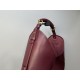 Qualità superiore Replica Borsa a tracolla grande YSL Saint Laurent Mombasa Borgogna Imitazione Outlet
