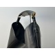Qualità superiore Replica Borsa a tracolla grande YSL Saint Laurent Mombasa nera Imitazione Outlet