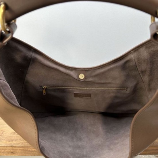 Qualità superiore Replica Borsa a tracolla grande YSL Saint Laurent Mombasa Caffè Imitazione Outlet