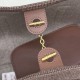 Qualità superiore Replica Borsa shopper Loro Piana Ghiera Marrone Imitazione Outlet