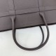 Qualità superiore Replica Borsa shopper Loro Piana Ghiera caffè Imitazione Outlet