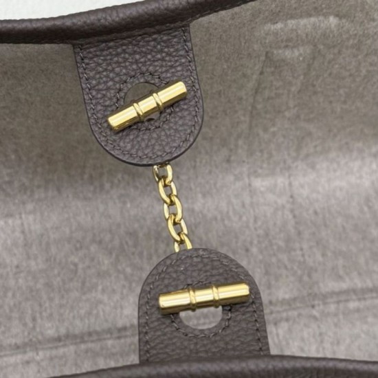 Qualità superiore Replica Borsa shopper Loro Piana Ghiera caffè Imitazione Outlet