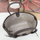 Qualità superiore Replica Borsa shopper Loro Piana Ghiera caffè Imitazione Outlet