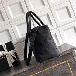 Qualità superiore Replica Borsa tote Chanel Executive Cerf nera Imitazione Outlet