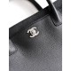Qualità superiore Replica Borsa tote Chanel Executive Cerf nera Imitazione Outlet