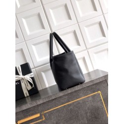 Qualità superiore Replica Borsa shopper Chanel Cerf Executive in pelle di vitello nera 32cm Imitazione Outlet