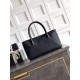 Qualità superiore Replica Borsa shopper Chanel Cerf Executive in pelle di vitello nera 32cm Imitazione Outlet