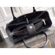 Qualità superiore Replica Borsa shopper Chanel Cerf Executive in pelle di vitello nera 32cm Imitazione Outlet