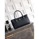 Qualità superiore Replica Borsa shopper Chanel Cerf Executive in pelle di vitello nera 32cm Imitazione Outlet