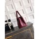 Qualità superiore Replica Borsa shopper Chanel Cerf Executive in pelle di vitello 32cm Borgogna Imitazione Outlet
