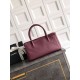 Qualità superiore Replica Borsa shopper Chanel Cerf Executive in pelle di vitello 32cm Borgogna Imitazione Outlet