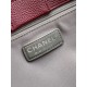Qualità superiore Replica Borsa shopper Chanel Cerf Executive in pelle di vitello 32cm Borgogna Imitazione Outlet