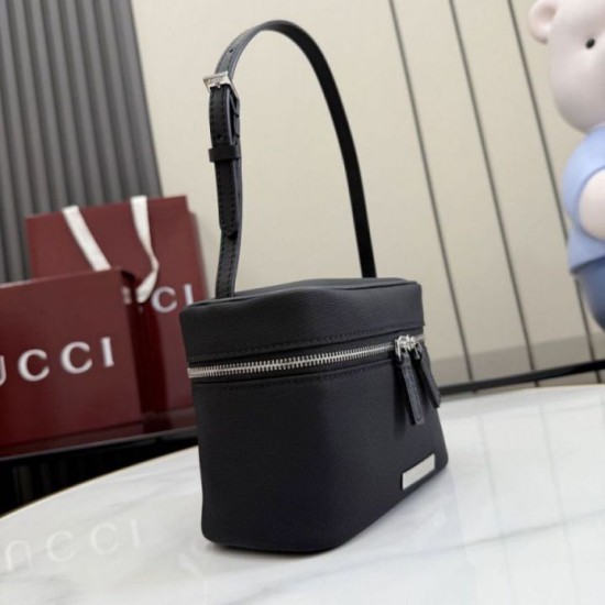 Qualità superiore Replica Mini borsa Gucci Tag A00231 Nero Imitazione Outlet