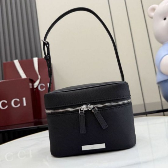 Qualità superiore Replica Mini borsa Gucci Tag A00231 Nero Imitazione Outlet