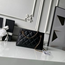 Qualità superiore Replica Borsa shopping piccola Chanel 26S AS6248 Nero Imitazione Outlet