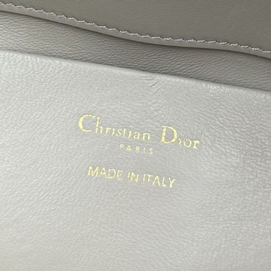 Qualità superiore Replica Borsa tote verticale Dior Toujours piccola Grigia Imitazione Outlet