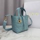 Qualità superiore Replica Borsa tote verticale Dior Toujours piccola Blu Imitazione Outlet