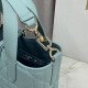 Qualità superiore Replica Borsa tote verticale Dior Toujours piccola Blu Imitazione Outlet