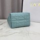 Qualità superiore Replica Borsa tote verticale Dior Toujours piccola Blu Imitazione Outlet