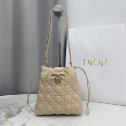 Qualità superiore Replica Mini secchiello Dior Adiorable Albicocca Imitazione Outlet