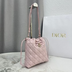 Qualità superiore Replica Mini secchiello Dior Adiorable Rosa Imitazione Outlet