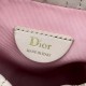 Qualità superiore Replica Mini secchiello Dior Adiorable Rosa Imitazione Outlet