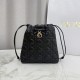 Qualità superiore Replica Mini secchiello Dior Adiorable nera Imitazione Outlet