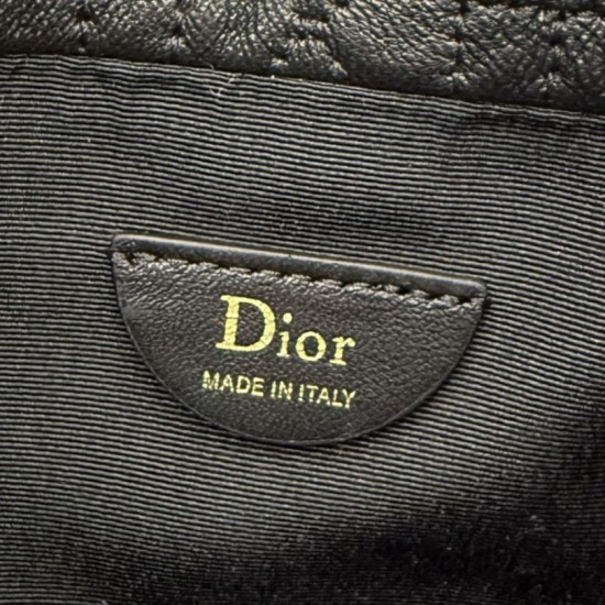 Qualità superiore Replica Mini secchiello Dior Adiorable nera Imitazione Outlet