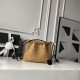 Qualità superiore Replica Borsa a secchiello Chanel AP5317 con coulisse scamosciata marrone Imitazione Outlet