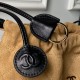 Qualità superiore Replica Borsa a secchiello Chanel AP5317 con coulisse scamosciata marrone Imitazione Outlet