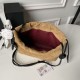 Qualità superiore Replica Borsa a secchiello Chanel AP5317 con coulisse scamosciata marrone Imitazione Outlet