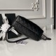 Qualità superiore Replica Borsa a secchiello trapuntata Chanel 26s con coulisse AP5317 Nero Imitazione Outlet