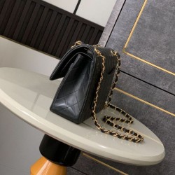 Replica Borsa a mano Chanel classica Flap A1112 nera 20/25cm Imitazione Outlet Fallate