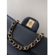 Replica Borsa a mano Chanel classica Flap A1112 nera 20/25cm Imitazione Outlet Fallate