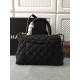 Replica Borsa a mano Chanel Coco nera 23/28cm 02 Imitazione Outlet Fallate