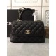 Replica Borsa a mano Chanel Coco nera 23/28cm 02 Imitazione Outlet Fallate