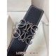 Replica Cintura reversibile Loewe Anagram 40 mm nera/blu navy Imitazione Outlet Fallate