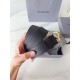 Replica Cintura Balenciaga BB con fibbia con logo BB 35mm Nero Imitazione Outlet Fallate