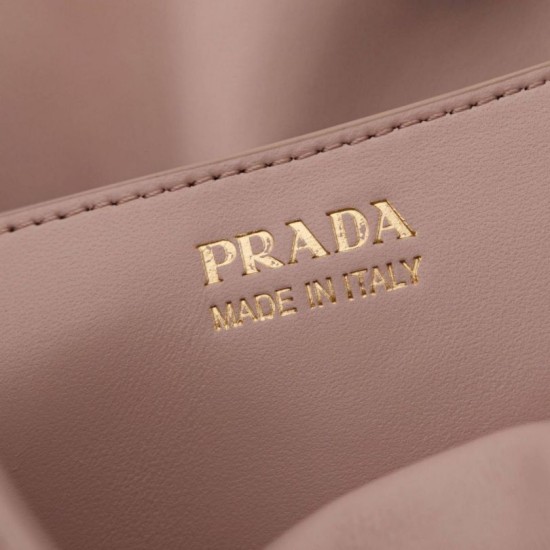 Replica Borsa Prada Dada piccola Nappa 1BG586 Rosa Imitazione Outlet Fallate