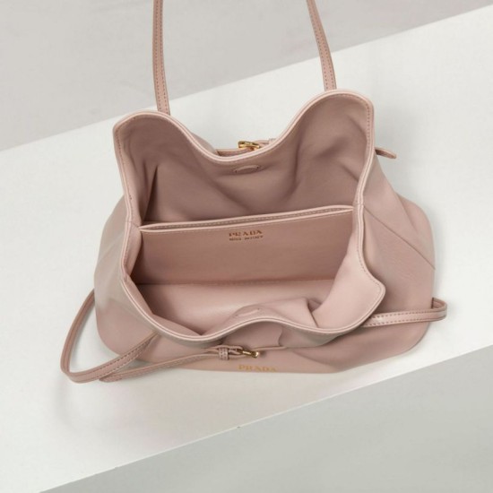 Replica Borsa Prada Dada piccola Nappa 1BG586 Rosa Imitazione Outlet Fallate