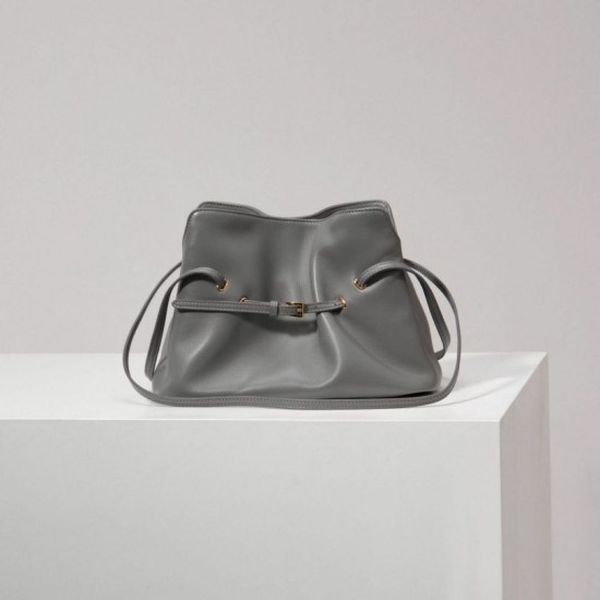 Replica Borsa Prada Dada piccola Nappa 1BG586 Grigio Imitazione Outlet Fallate