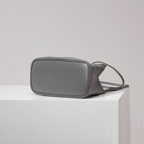 Replica Borsa Prada Dada piccola Nappa 1BG586 Grigio Imitazione Outlet Fallate