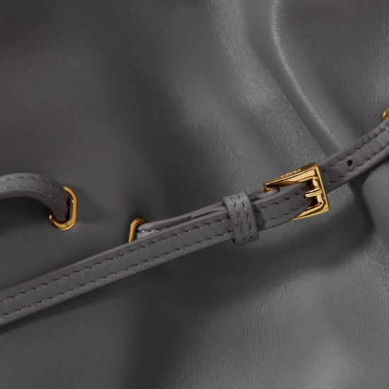 Replica Borsa Prada Dada piccola Nappa 1BG586 Grigio Imitazione Outlet Fallate
