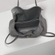 Replica Borsa Prada Dada piccola Nappa 1BG586 Grigio Imitazione Outlet Fallate