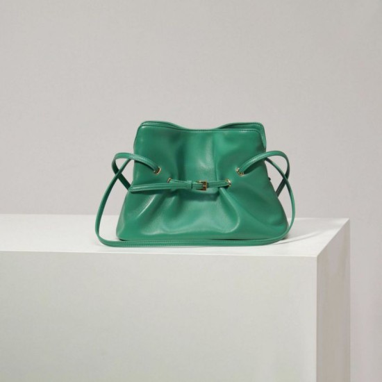 Replica Borsa Prada Dada piccola Nappa 1BG586 Verde Imitazione Outlet Fallate