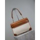 Replica Borsa a tracolla con manico superiore YSL Saint Laurent Manhattan marrone Imitazione Outlet Fallate